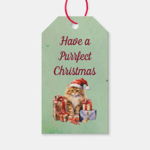 Avoir une étiquette de cadeau de Noël