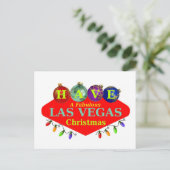 AVOIR Une Fabuleuse Carte postale de Noël à Las Ve (Debout devant)