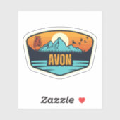 Avon, Alabama Sticker (Vel)