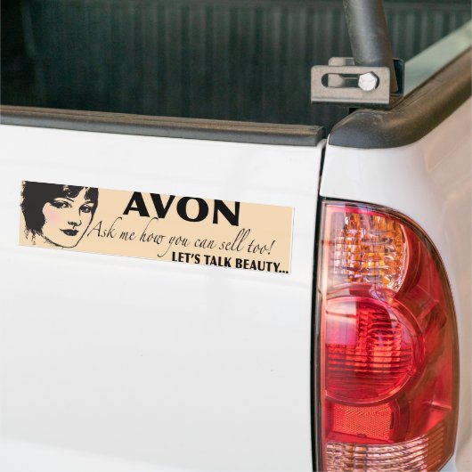 Avon Bumpersticker (Op Truck)