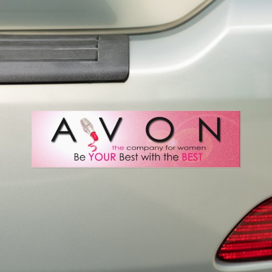 Avon Bumpersticker (Op auto)