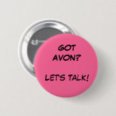 Avon Button (Voorkant /achterkant)