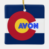 Avon CO Keramisch Ornament (Voorkant)