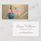 Avon gepersonaliseerd goud visitekaartje (Voorkant / Achterkant)