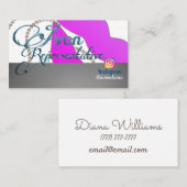 Avon Instagram logo esthetische Busi Visitekaartje (Voorkant / Achterkant)