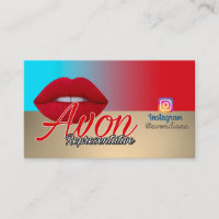 Avon Instagram logo gold and Silesthetic Busi