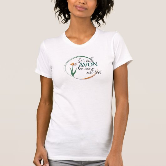 Avon-Je kunt ook verkopen! T-shirt (Voorkant)