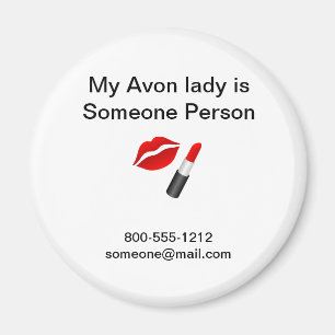 avon lady 3 magneet