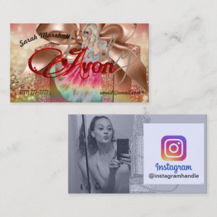 Avon Lady Instagram Visitekaartje