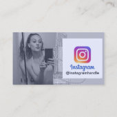 Avon Lady Instagram Visitekaartje (Achterkant)