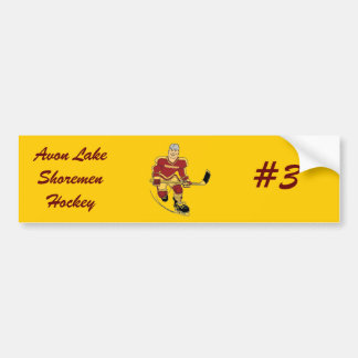 Avon Lake Shoremen Hockey Shorty Bumpersticker