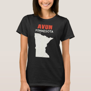 Avon Minnesota USA State America Travel Minnesotan T-shirt