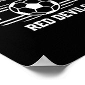 Avon Park Red Devils Voetbalbal 2025 Poster (Hoek)