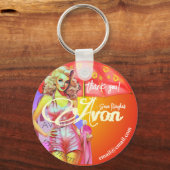 Avon Party Dank u Sleutelhanger (Voorkant)