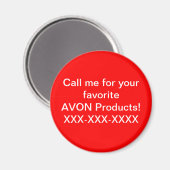 AVON Product Magnet Magneet (Voorkant / Achterkant)