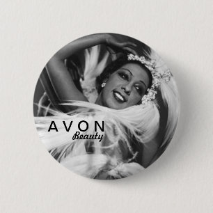 AVON  uitziende knop Ronde Button 5,7 Cm