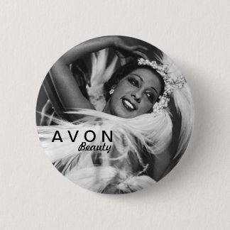 AVON  uitziende knop Ronde Button 5,7 Cm