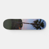 Avond bij het Palm Tree skateboard (Horizontaal)