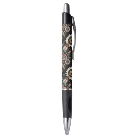 Avond Boho Bloemen Pen (Achterkant (Verticaal))