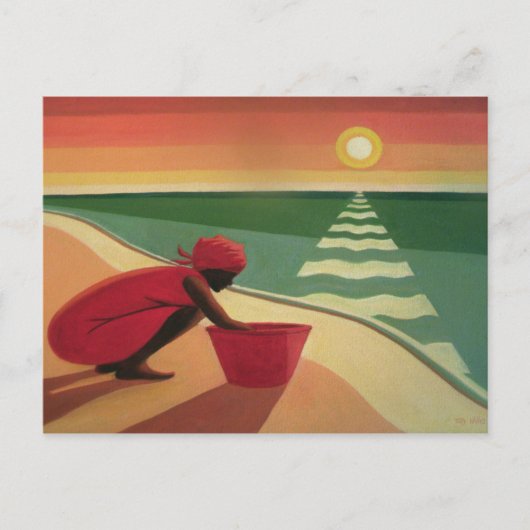 Avond Calm 2003 Briefkaart (Voorkant)