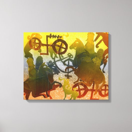 Avond Canvas Afdruk (Voorkant)