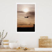 Avond Cessna 182 Poster (Keuken)