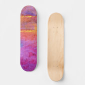 Avond Emotie Expressief Abstract Skateboard (Voorkant)