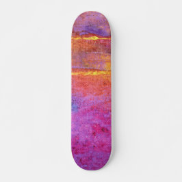 Avond Emotie Expressief Abstract Skateboard