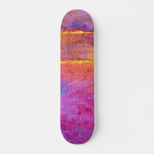 Avond Emotie Expressief Abstract Skateboard