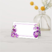 Avond geurende bouillon bloemen paarse bruiloft (Achterkant)