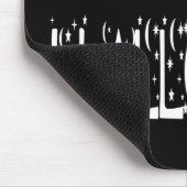 Avond Happy Halloween Tekst Muismat (Hoek)