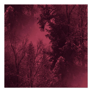 Avond in de wintertijd... perfect poster