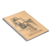 Avond in het oude huis notitieboek (Rechterzijde)