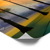 Avond in Marseille Poster (Hoek)