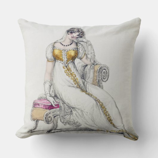 Avond jurk of bruiloft, mode bord van kussen (Voorkant)