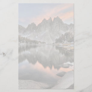 Avond Kearsarge Pinnacles Reflecties Briefpapier