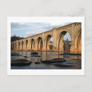 Avond kruising briefkaart