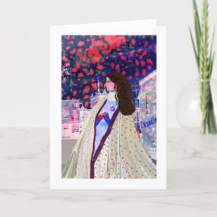 Avond Montreal LeeMarie's creatieve ontwerp Kaart