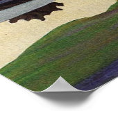 Avond op de Loire - Felix Vallotton Poster (Hoek)