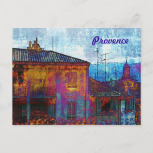 Avond Provence-kaart Briefkaart
