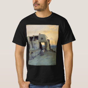 Avond, Pueblo van Walpi door Marion Kavagh Wachtel T-shirt