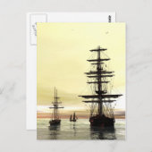 "Avond te Anchor" Briefkaart (Voorkant / Achterkant)