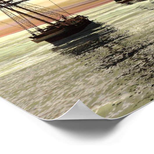 "Avond te Anchor" Poster (Hoek)