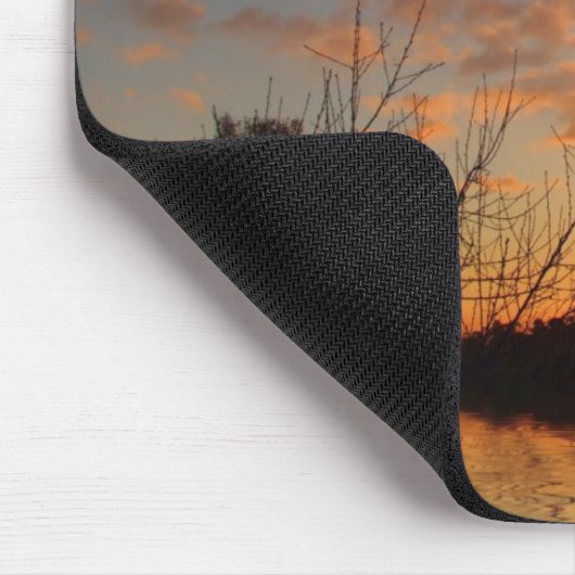 Avond Uitzichten Mousepad Muismat (Hoek)