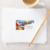  avond voor kerstretour-adres etiket (Insitu)