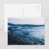 Avond zee briefkaart (Voorkant / Achterkant)