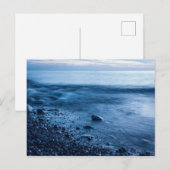 Avond zee briefkaart (Voorkant / Achterkant)