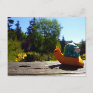 Avond zon briefkaart