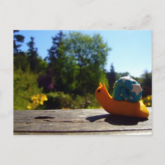 Avond zon briefkaart (Voorkant)