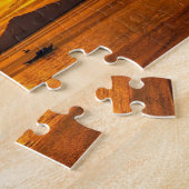 Avond Zonsondergang. Legpuzzel (Zijkant)